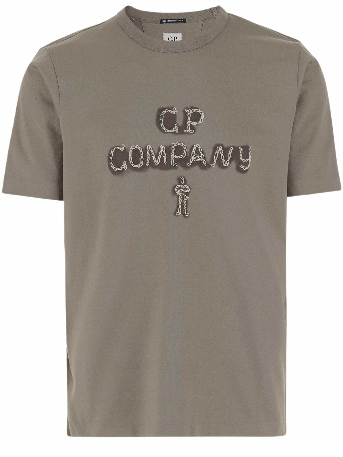 C.P. Company White Cotton T-Shirt C.P. Company