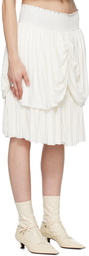 Nicklas Skovgaard SSENSE Exclusive White Claire Midi Skirt
