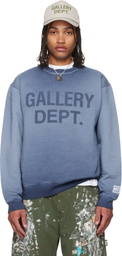 Gallery Dept. Blue Basic Crewneck Sweatshirt
