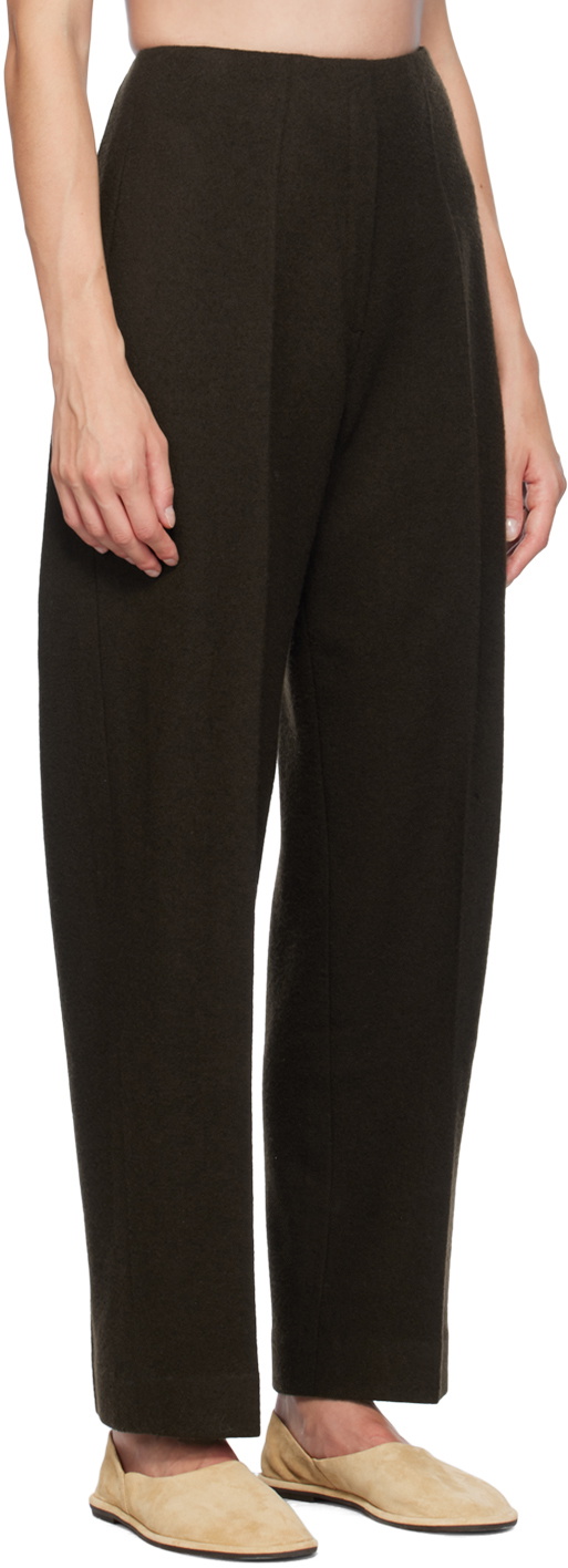 GIA STUDIOS Brown Cocoon Trousers
