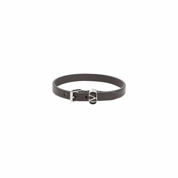 Photo: Valentino Garavani Ovalette Leather Bracelet