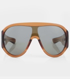 Bottega Veneta Mask oversized sunglasses