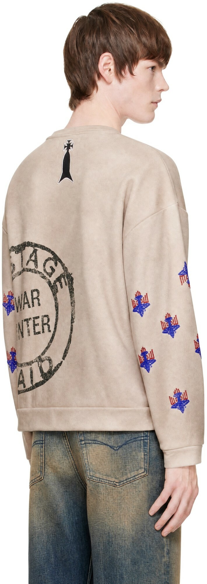 Who Decides War Off-White Ammunition Crewneck Sweatshirt
