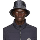 Versace Grey Snake Bucket Hat