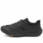 Hoka One One Men's Transport Sneakers in Black/Black