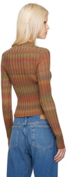Re/Done Multicolor Poor Boy Sweater