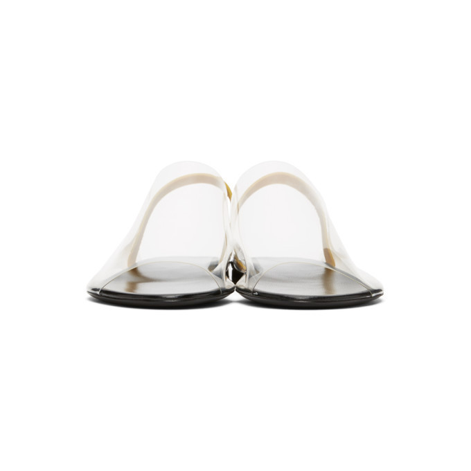 The Row Transparent Flat Sandals The Row