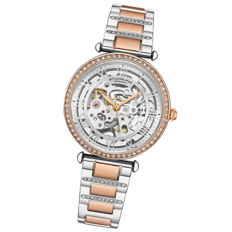 Stuhrling Original Legacy Automatic Silver Dial Ladies Watch M17971