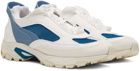 Our Legacy White & Blue Splinter Sneakers