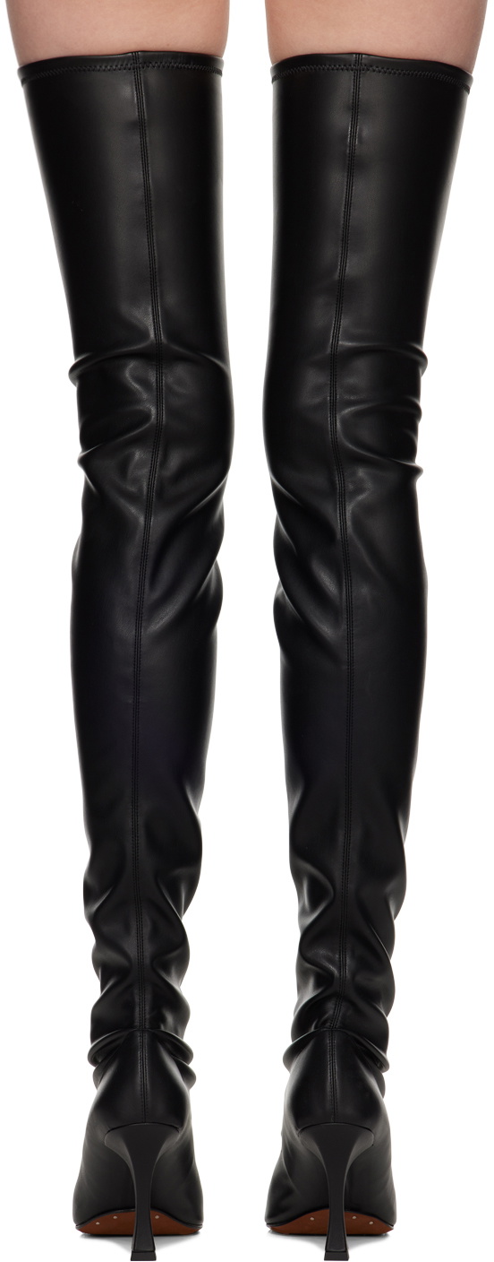 30mm Bronco Leather Tall Boots