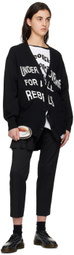 Undercover Black Printed Cardigan