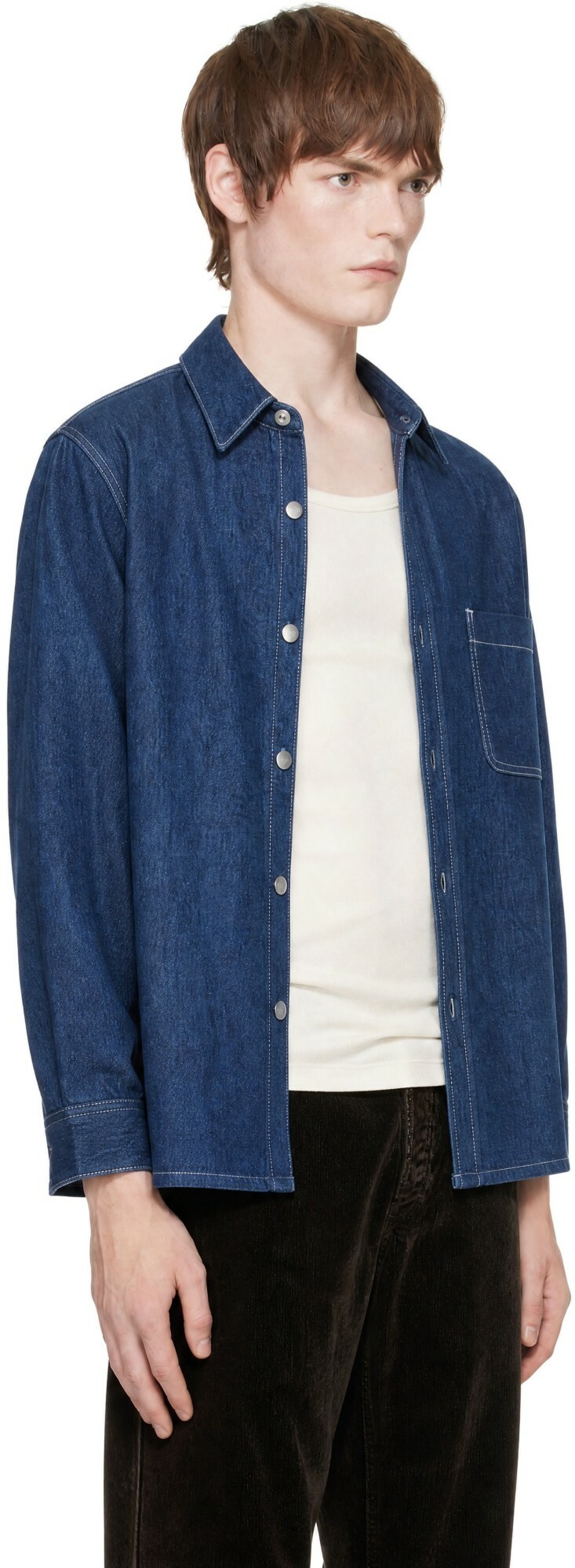 colbo Blue Denim Overshirt