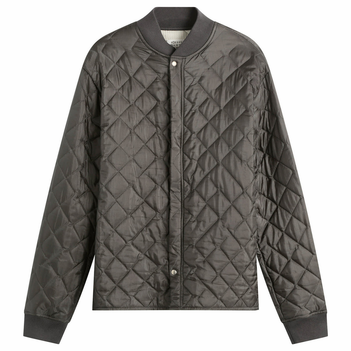 Maison Margiela Men's Reversible Jacket in Anthracite/Off White