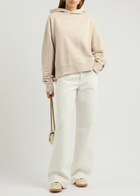 Slvrlake Hooded Cotton Sweatshirt Stone