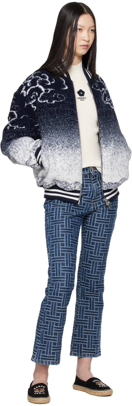 Kenzo Navy Kenzo Paris Cloud Tiger Bomber Jacket Kenzo Kenzo Navy Kenzo Paris Cloud Tiger Bomber Jacket Kenzo