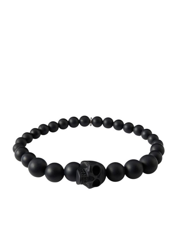 Photo: McQueen - Skull Beaded Bracelet