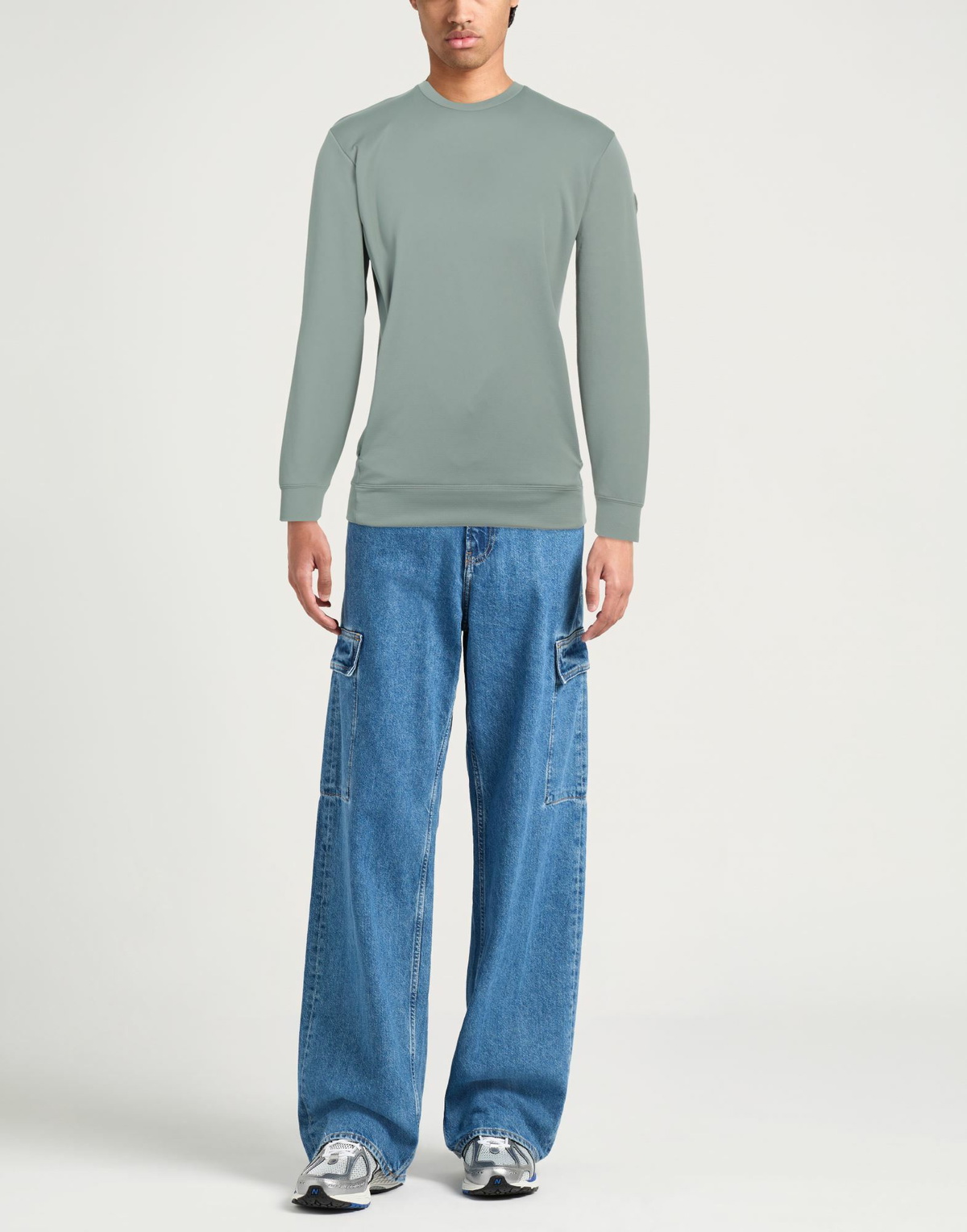 Colmar Mens Sweatshirt in Sage green