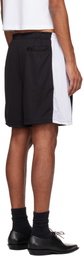 Mowalola Black & White Sucker Shorts