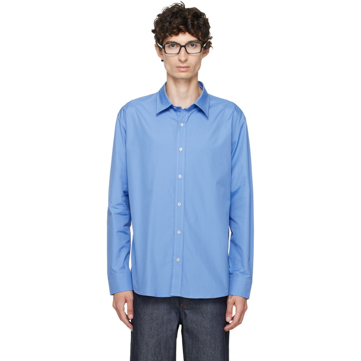 Photo: A.P.C. Blue Organic Cotton Shirt