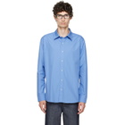 A.P.C. Blue Organic Cotton Shirt