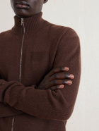 Givenchy - Cashmere Zip-Up Cardigan - Brown
