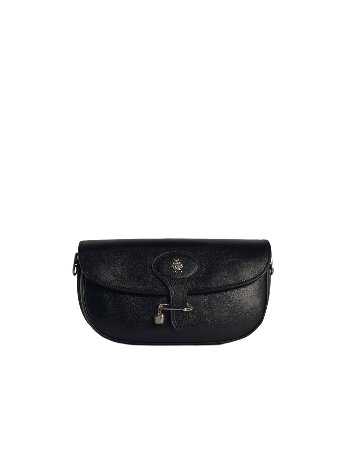 【送料&関税込】Bally Deco Daily S Shoulder Bag In Black Lea Bally Deco Daily S Shoulder Bag In Black Leather | ModeSens