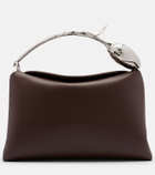 Erdem Bloom Midi leather top-handle bag