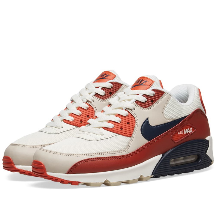 Photo: Nike Air Max 90 Essential Mars Stone, Obsidian & Coral