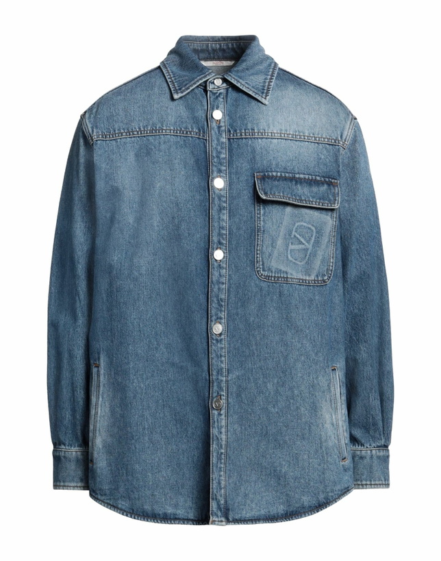 Photo: Valentino Garavani Mens Denim outerwear in Blue
