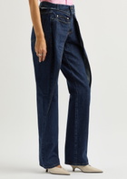 Bettter X Zegna Layered Straight-leg Jeans Denim