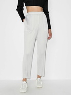 Pleats Please Issey Miyake Plissé Tapered-Leg Cropped Trousers