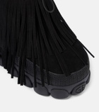 Goldbergh Vergara fringed suede snow boots