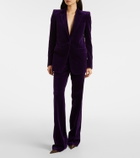 Tom Ford Single-breasted cotton velvet blazer