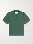 Corridor - Garment-Dyed Cotton-Piqué Polo Shirt - Green