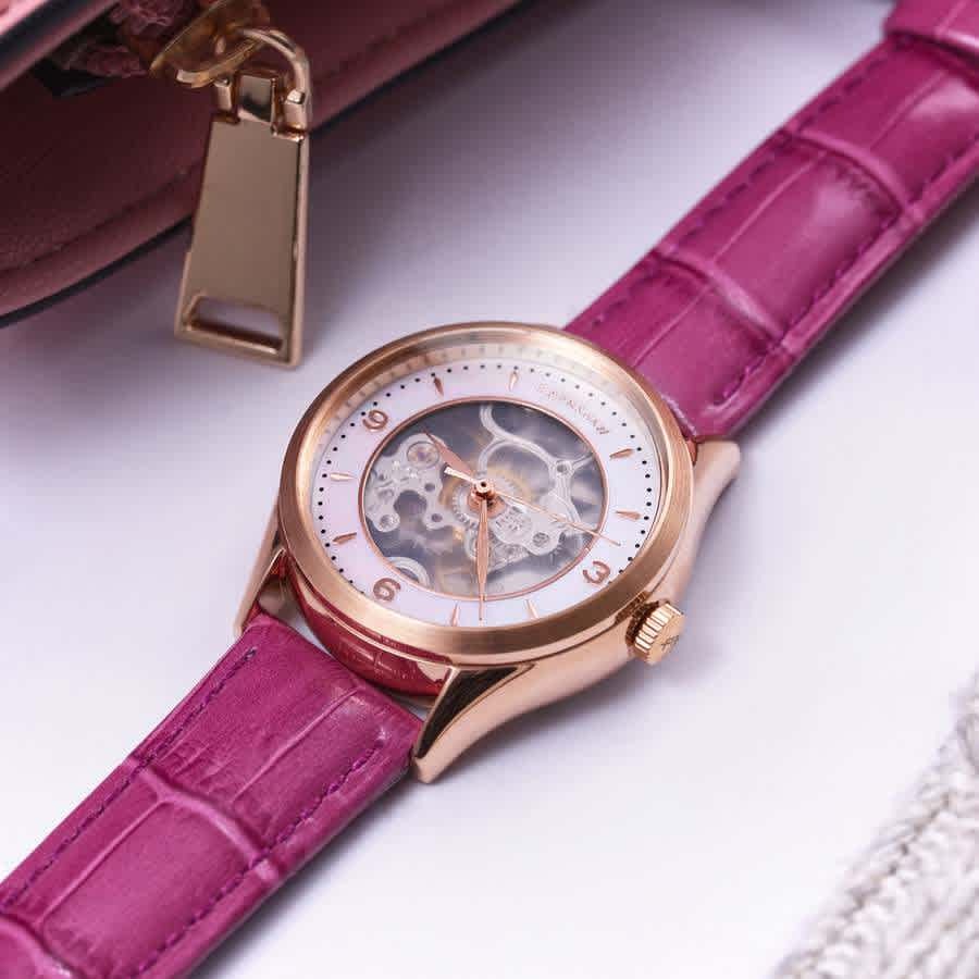 Thomas Earnshaw Isabella Automatic White Dial Ladies Watch ES-8236-04