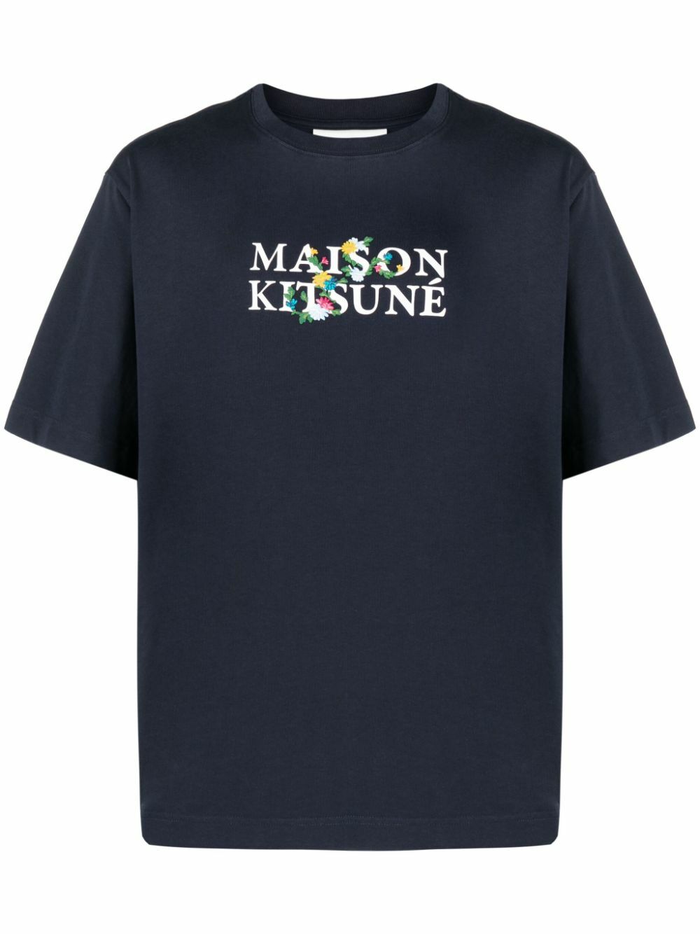 MAISON KITSUNE' - Logo Cotton Oversized T-shirt