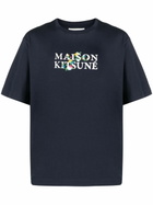 MAISON KITSUNE' - Logo Cotton Oversized T-shirt