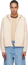 Camiel Fortgens Off-White Fitted Zip Hoodie