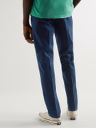 Polo Ralph Lauren - Straight-Leg Stretch-Cotton Twill Suit Trousers - Blue