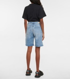 AG Jeans - High-rise denim Bermuda shorts