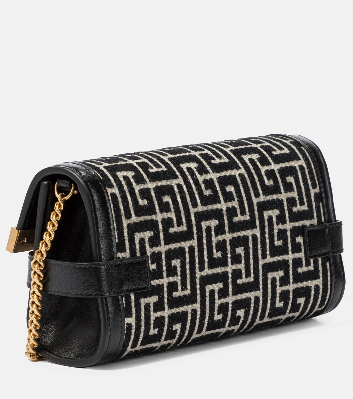 Balmain - B-Buzz 23 Small Jacquard Crossbody Bag Balmain