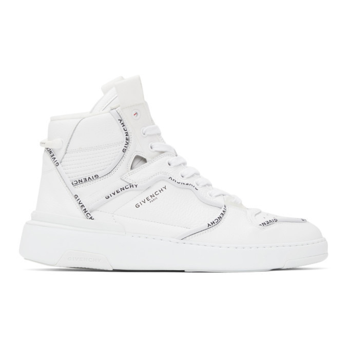 Photo: Givenchy Off-White Wing High-Top Sneakers