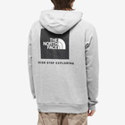 The North Face Men's Raglan Redbox Popover Hoody in TNF Light Grey Heather