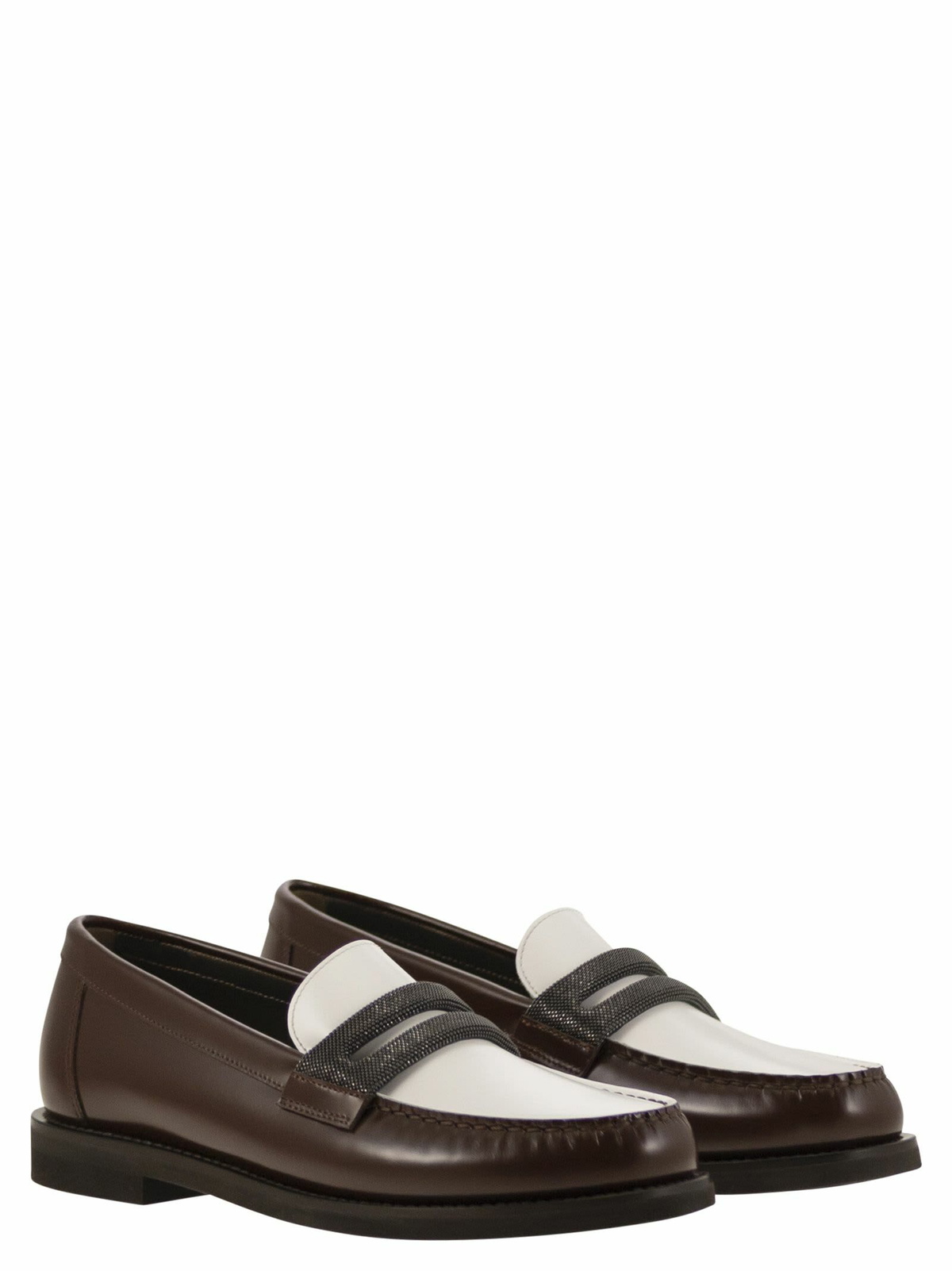 Brunello Cucinelli Two-tone Loafers Brunello Cucinelli