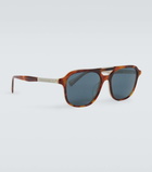 Brunello Cucinelli Sartorial Sunset aviator sunglasses