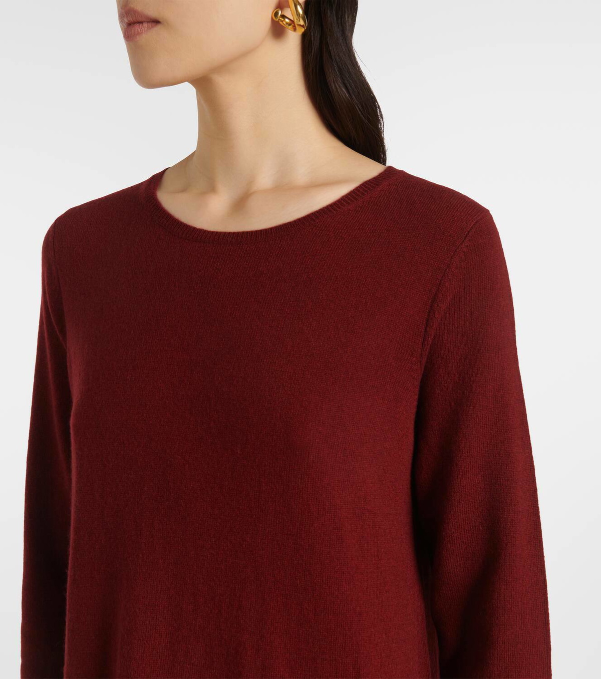 Jardin des Orangers Wool and cashmere sweater dress