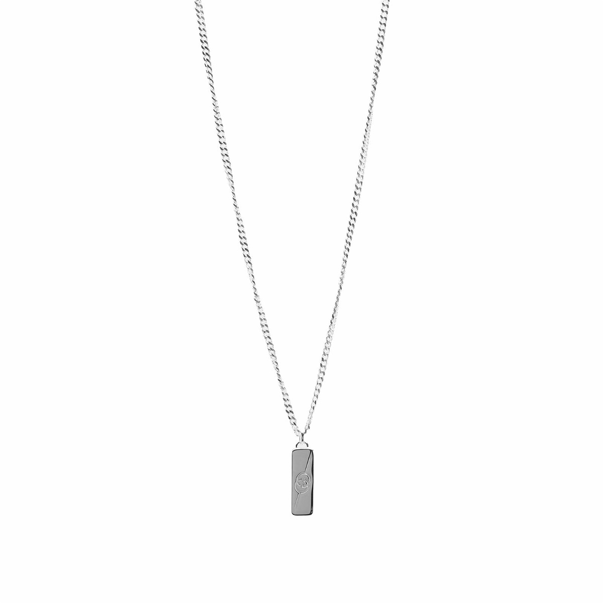 Photo: Gucci Men's Jewellery Tag Necklace in Silver