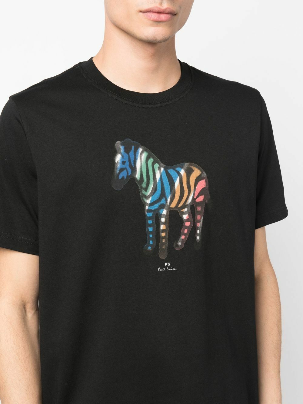 PS PAUL SMITH - Organic Cotton T-shirt PS by Paul Smith