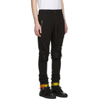 Amiri Black MX1 Moto Lounge Pants