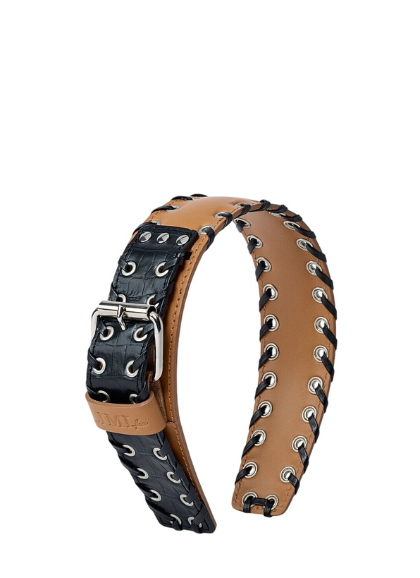 Photo: Yohji Yamamoto Loop Eyelet Headband
